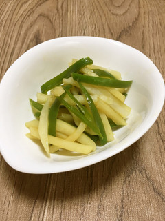 ピーマンとじゃがいものカレーきんぴら-レシピのメイン写真