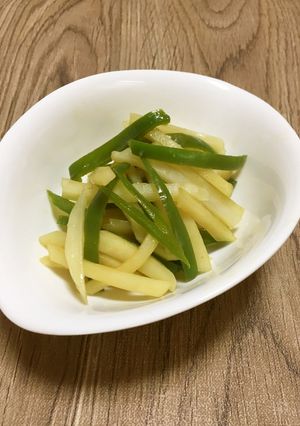 ピーマンとじゃがいものカレーきんぴら-レシピのメイン写真