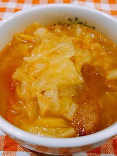 春キャベツのカレースープ-レシピのメイン写真