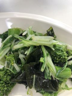 菜の花のサラダ-レシピのメイン写真