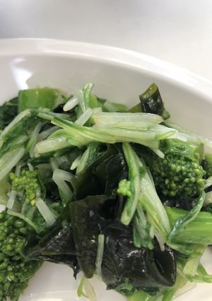 菜の花のサラダ-レシピのメイン写真
