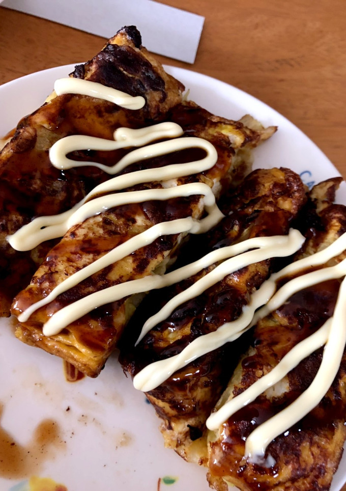 卵焼き器でお好み焼き風-レシピのメイン写真