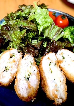 レモン汁で♪サクふわ♪ささみ大葉チーズ♪-レシピのメイン写真