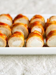 長芋の豚肉巻き はちポン味【JA北越後】-レシピのメイン写真