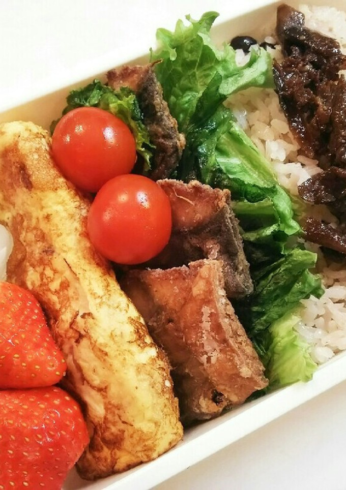 お弁当(2/8)さばの竜田揚げ-レシピのメイン写真