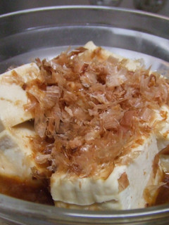 納豆タレで湯豆腐もどき-レシピのメイン写真