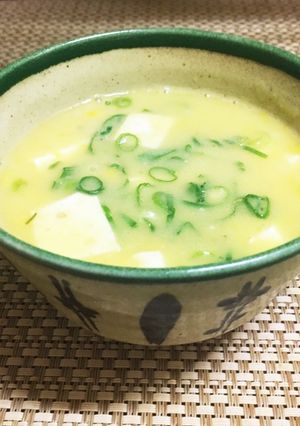 サッポロ一番でお変わり♪コーンポタージュ-レシピのメイン写真