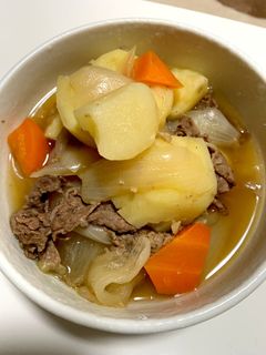 我が家の簡単肉じゃが-レシピのメイン写真