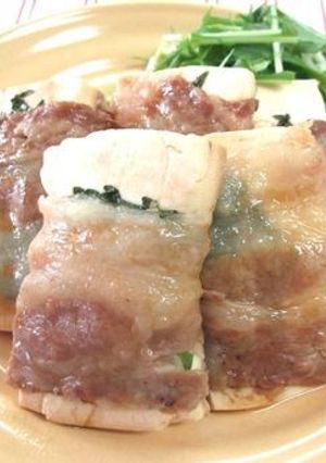 豆腐と大葉の豚バラ巻き-レシピのメイン写真