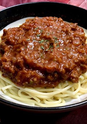 ケチャップで作る濃厚ミートソース-レシピのメイン写真