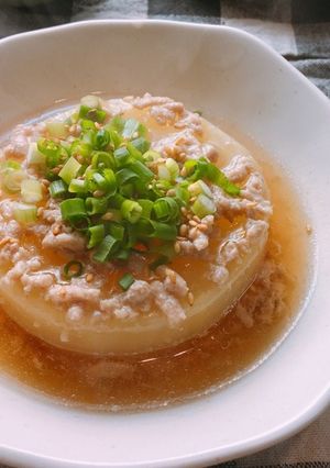時短でもやわらか♡大根のそぼろあんかけ-レシピのメイン写真