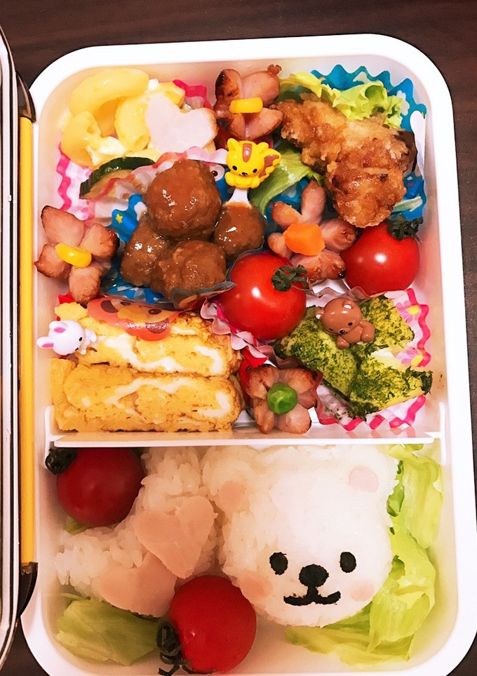 くまさん弁当♡簡単-レシピのメイン写真