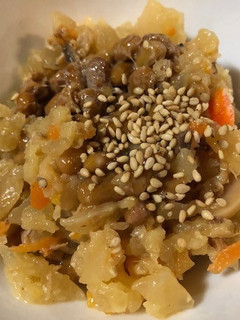 しもつかれの納豆あえ-レシピのメイン写真