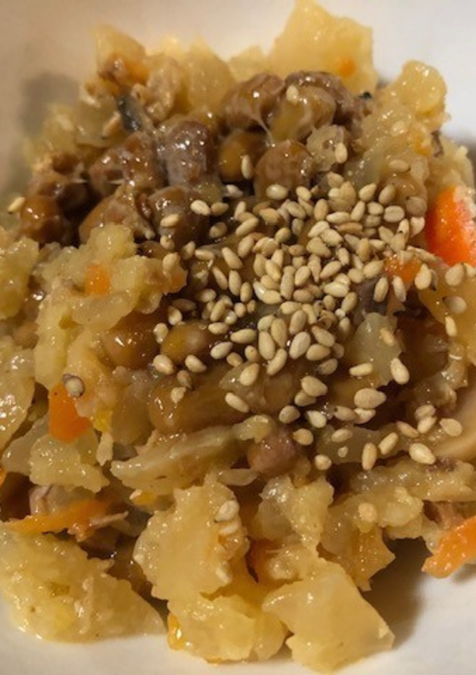 しもつかれの納豆あえ-レシピのメイン写真