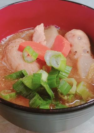 胡麻たっぷり!豚汁-レシピのメイン写真