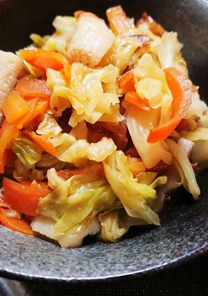 放置で出来ちゃう☆キャベツの炒め煮-レシピのメイン写真