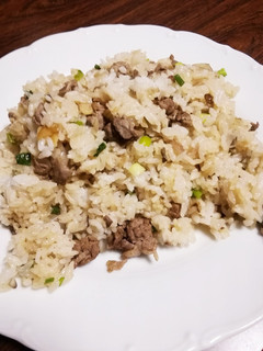 牛肉小間でガーリック炒飯-レシピのメイン写真