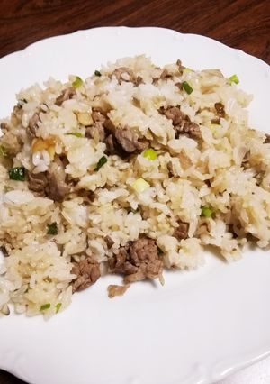 牛肉小間でガーリック炒飯-レシピのメイン写真