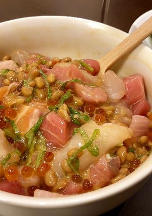 簡単＆激ウマ！海鮮ばくだん-レシピのメイン写真