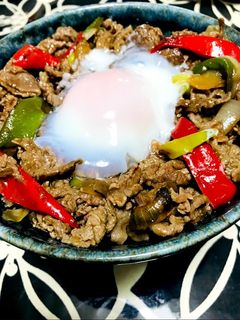 我が家の簡単!焼肉丼ぶり-レシピのメイン写真