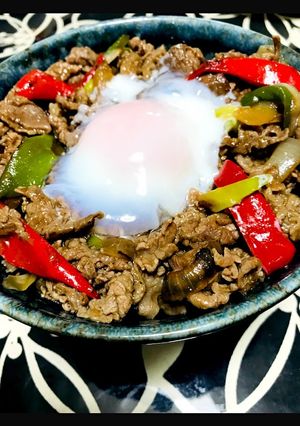 我が家の簡単!焼肉丼ぶり-レシピのメイン写真