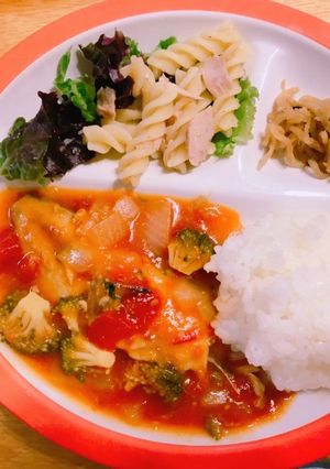 鯖のトマト煮☆卵乳アレ対応メニュー☆-レシピのメイン写真