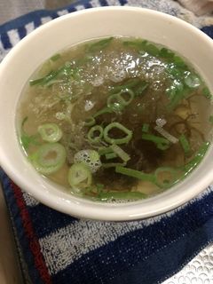♢簡単手抜き♢もずくとろろのお吸い物-レシピのメイン写真