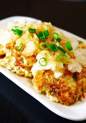 大葉もやし入り鶏つくね☆おろしポン酢がけ-レシピのメイン写真