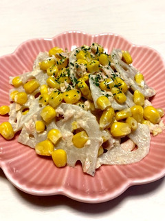 シャキシャキ!レンコンサラダ-レシピのメイン写真