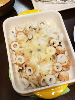 きのことちくわのチーズオーブン焼き-レシピのメイン写真