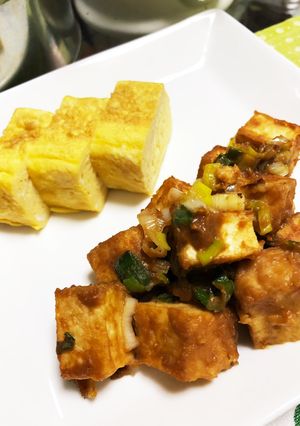 ネギ味噌厚揚げ-レシピのメイン写真