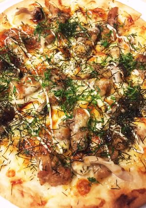 鶏の照り焼きピザ-レシピのメイン写真