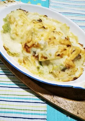 鱈＆じゃがいも＆白菜のグラタン-レシピのメイン写真