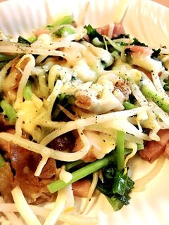 簡単すぎる!チーズのっけ野菜炒め-レシピのメイン写真