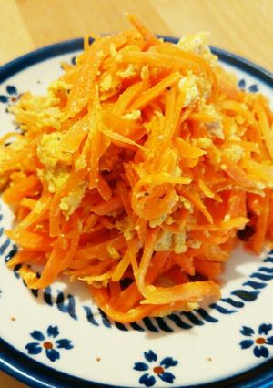 ツナと人参のシリシリ★朝ご飯・お弁当に-レシピのメイン写真