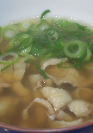 蒸し鳥皮ポン酢スープ-レシピのメイン写真