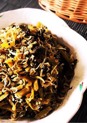ごはんのおとも★高菜じゃこ炒め-レシピのメイン写真