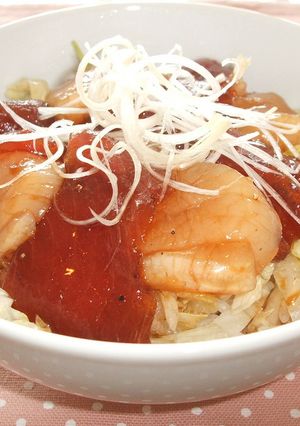 づけパッチョ丼-レシピのメイン写真