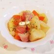 サッポロ一番の塩スープで☆ニンたまポテト