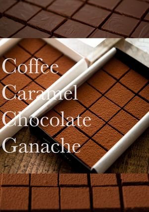 バレンタインにコーヒーキャラメル生チョコ-レシピのメイン写真