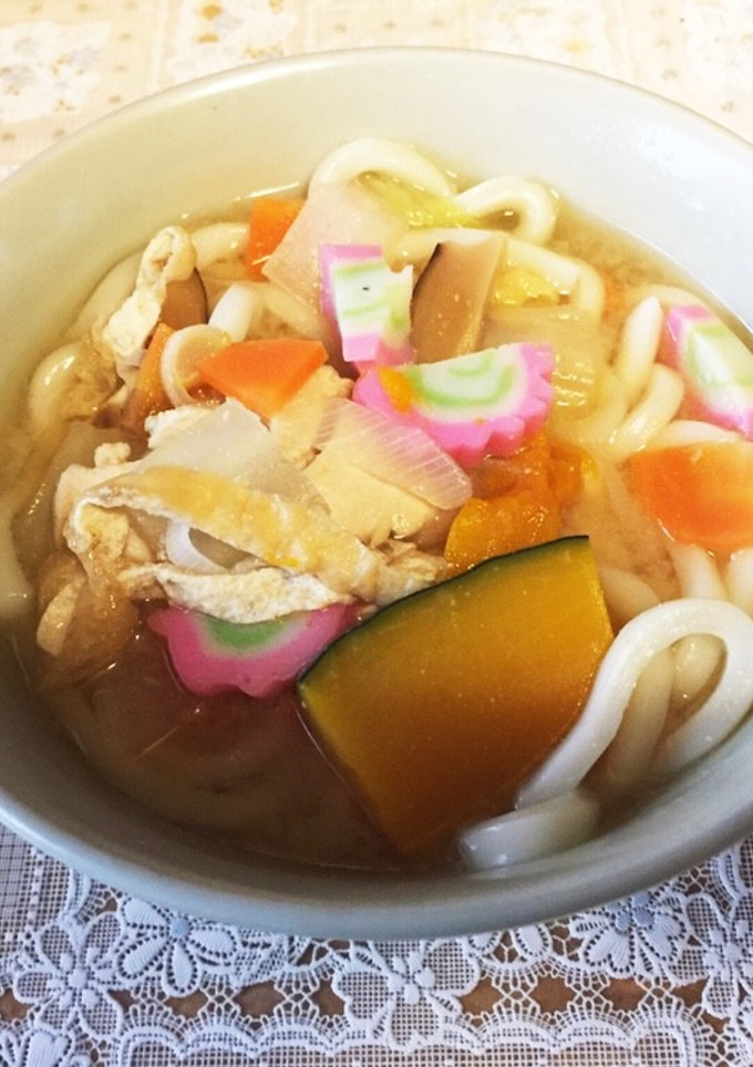 お手軽ほうとう風うどん-レシピのメイン写真
