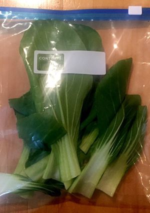 チンゲン菜の冷凍保存の方法-レシピのメイン写真