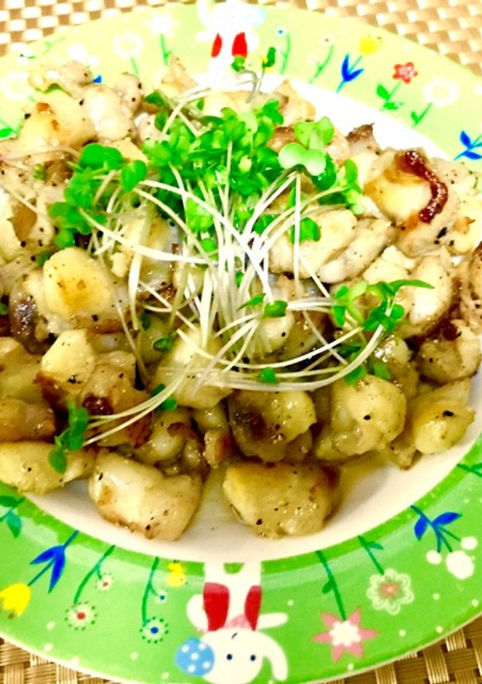 塩コショウだけ！軟骨炒め-レシピのメイン写真