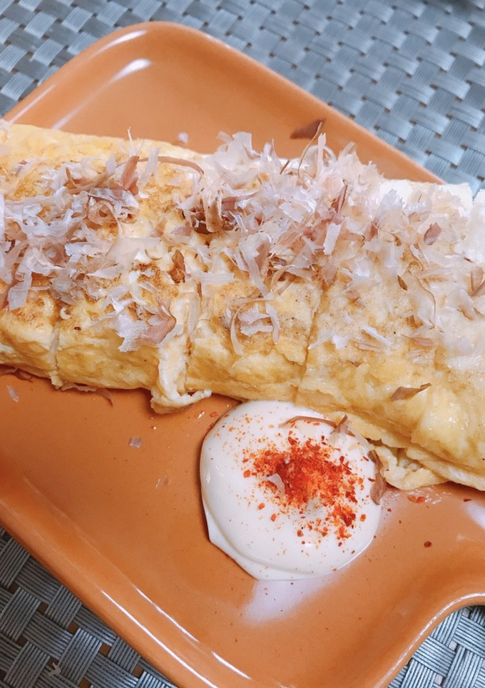居酒屋風☆ふわふわ卵焼き-レシピのメイン写真