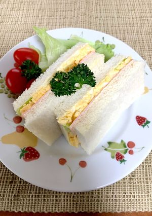 ちょっと早起きして作るサンドイッチ^_^-レシピのメイン写真