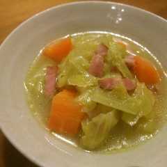 รูปของ キャベツとベーコンのくたくた煮♪