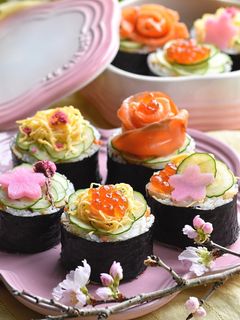 手で食べるちらし寿司♡ひな祭りや花見に♡-レシピのメイン写真