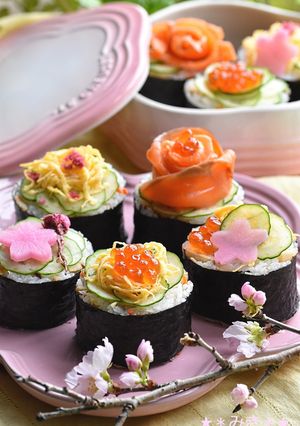 手で食べるちらし寿司♡ひな祭りや花見に♡-レシピのメイン写真