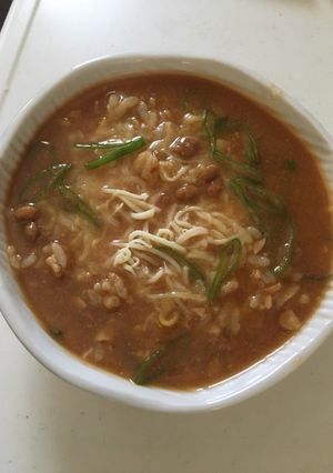 納豆チーズリゾット-レシピのメイン写真