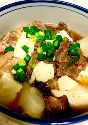 簡単！作り置き出来る牛スジ煮込み-レシピのメイン写真